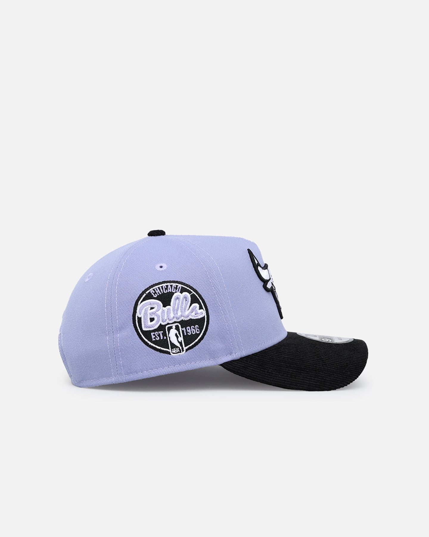 New Era Chicago Bulls 9FORTY A-Frame Snapback Lavender/Black