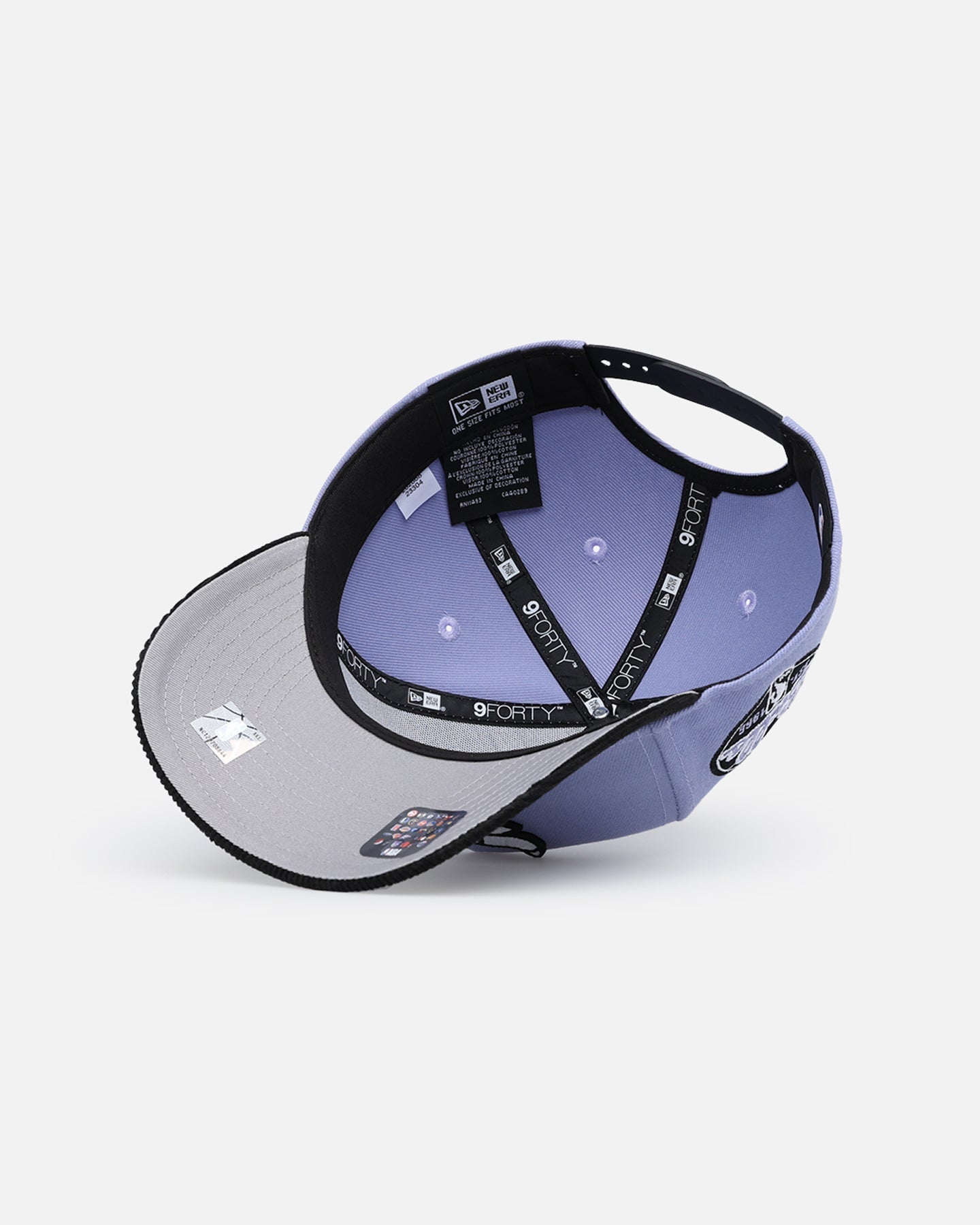 New Era Chicago Bulls 9FORTY A-Frame Snapback Lavender/Black