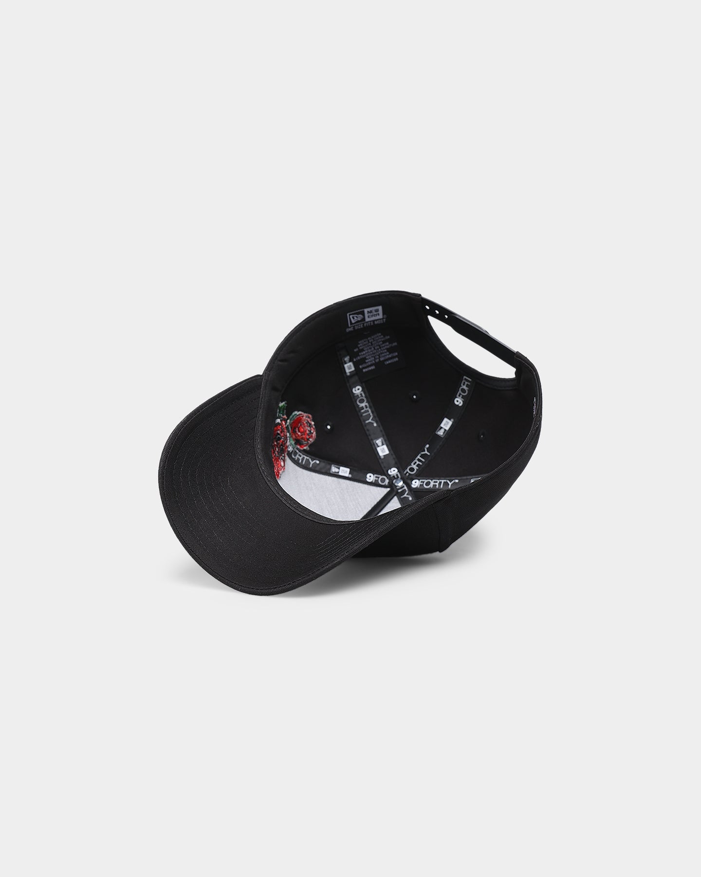 New Era San Diego Padres 'Rose Emblem' 9FORTY A-Frame Snapback Black/Rose