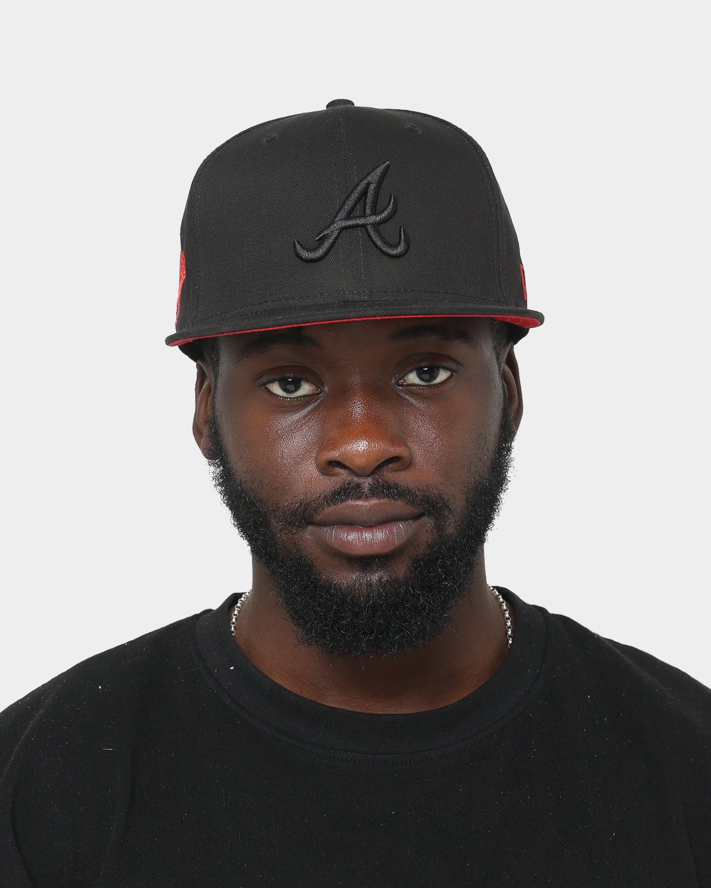 New Era Atlanta Braves 'Red Carpet' World Series 1995 59FIFTY Fitted Black/Red