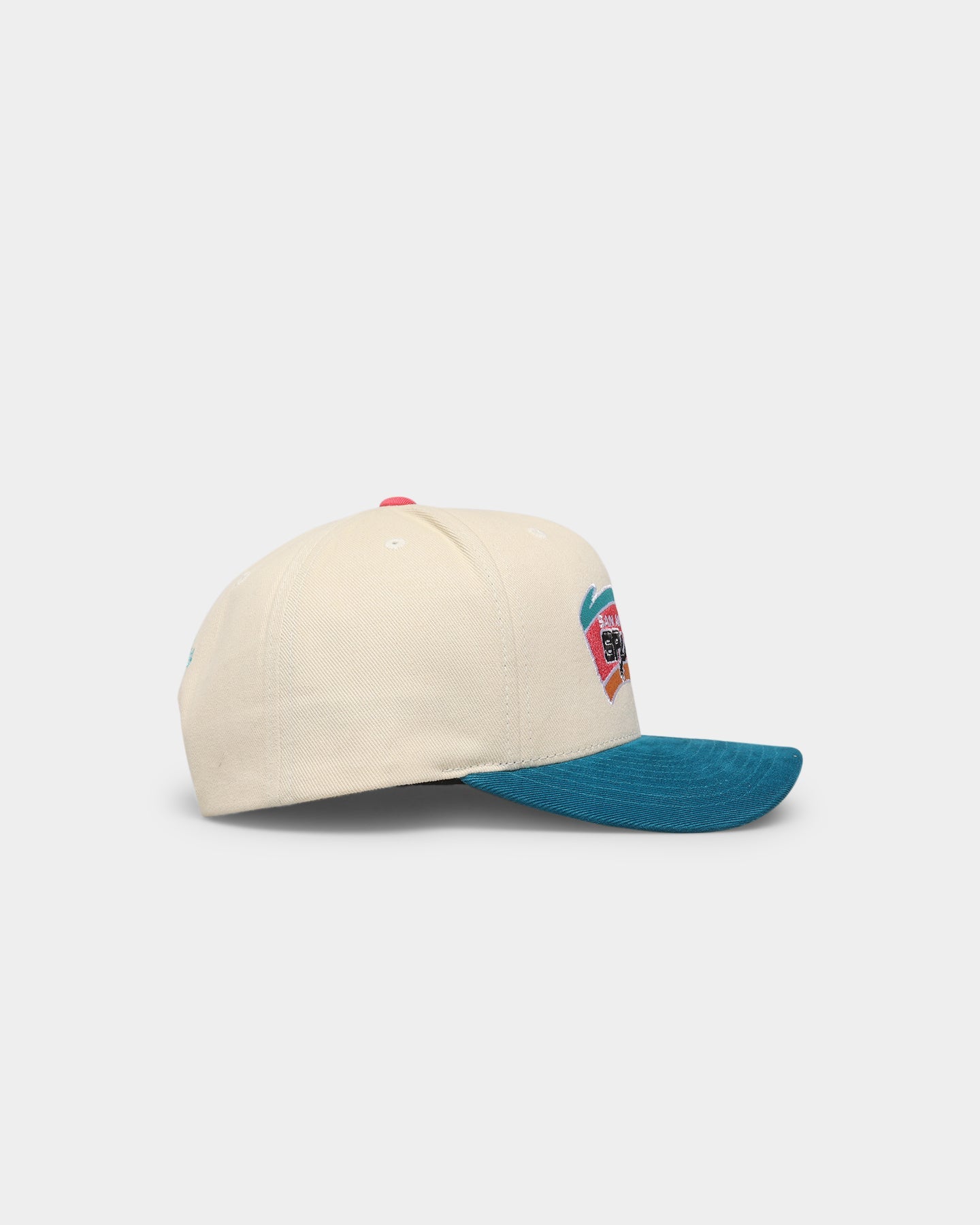 Mitchell & Ness San Antonio Spurs 'Vintage Cream' Pro Crown Snapback Cream