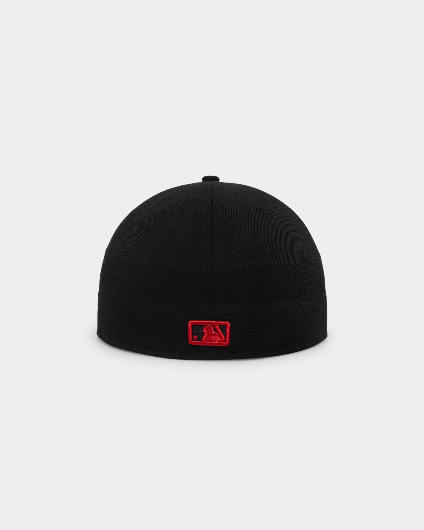 New Era Los Angeles Dodgers "Scarlet Bottom" 59FIFTY Fitted Black/Scarlet