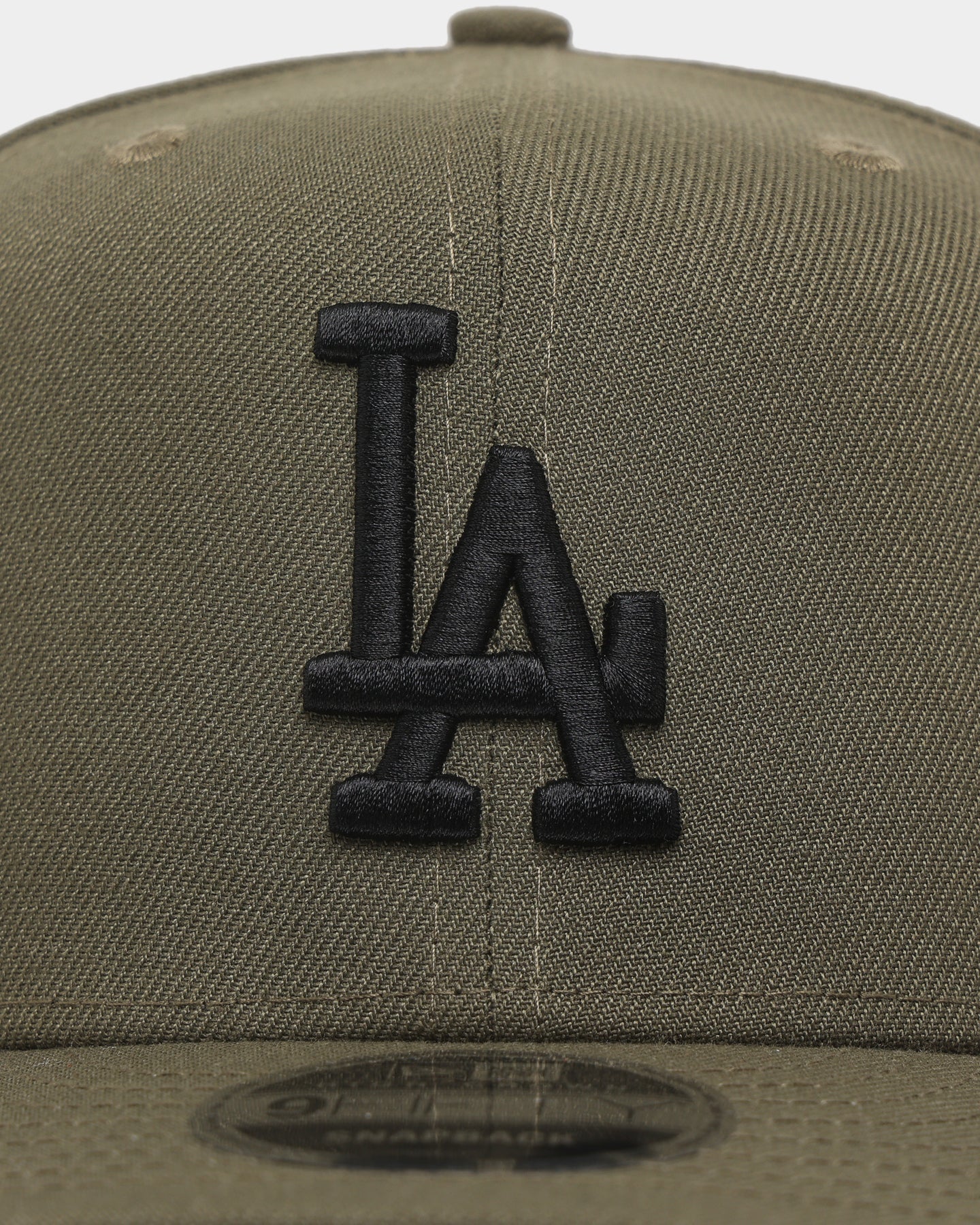 New Era Los Angeles Dodgers 'Olive Black' 9FIFTY Snapback Olive/Black