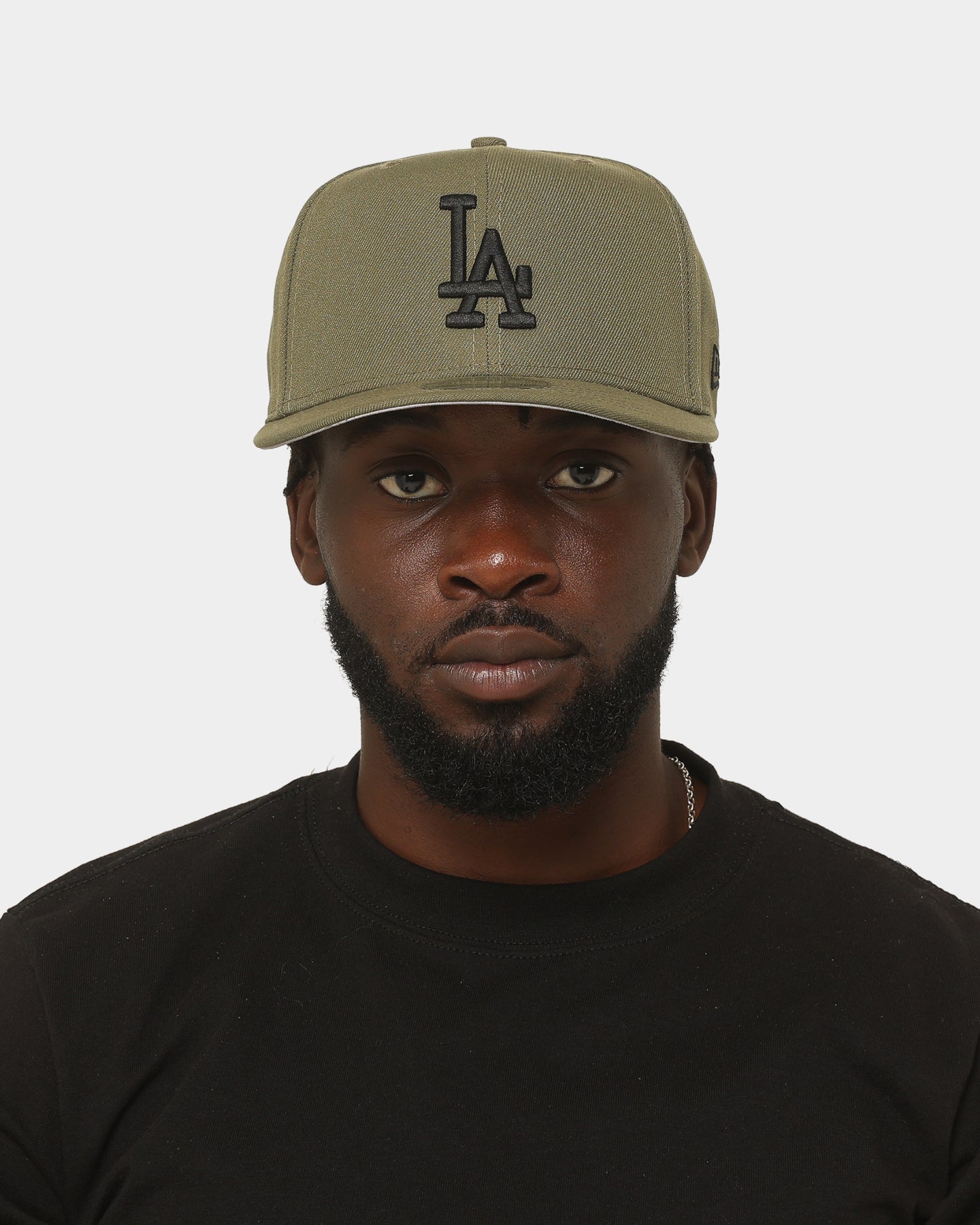 New Era Los Angeles Dodgers 'Olive Black' 9FIFTY Snapback Olive/Black