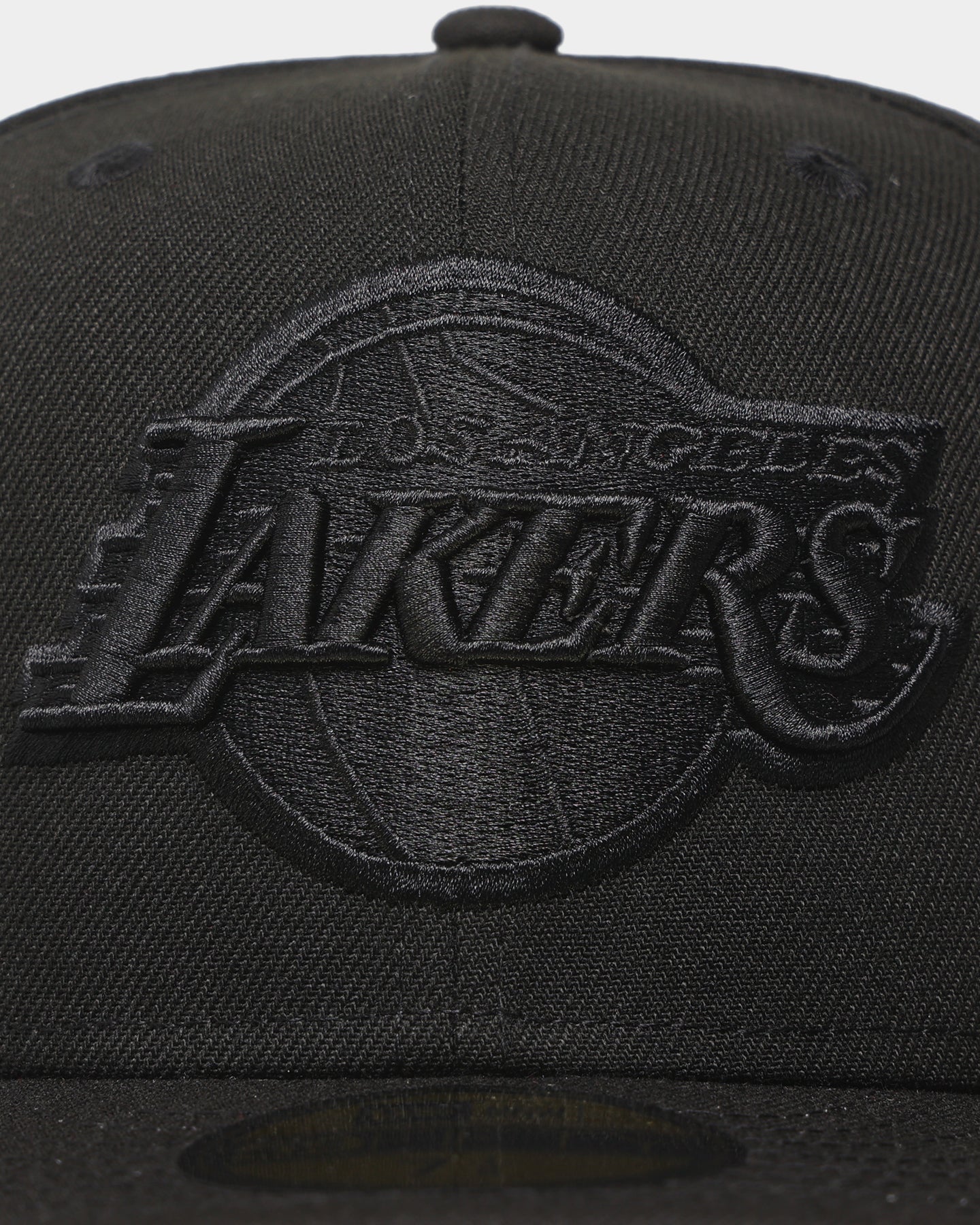 New Era Los Angeles Lakers 'Black On Black' 59FIFTY Fitted Black/Black