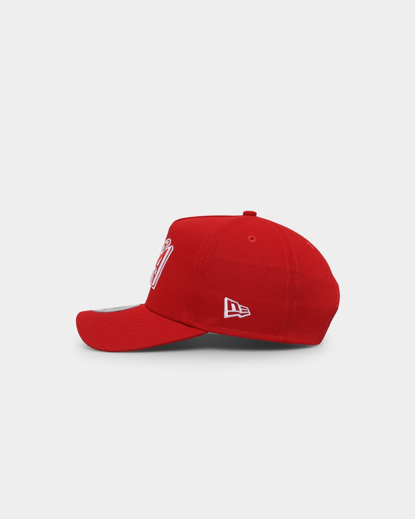 New Era Anaheim Angels 'Fairisle' 9FORTY K-Frame Snapback Red/White