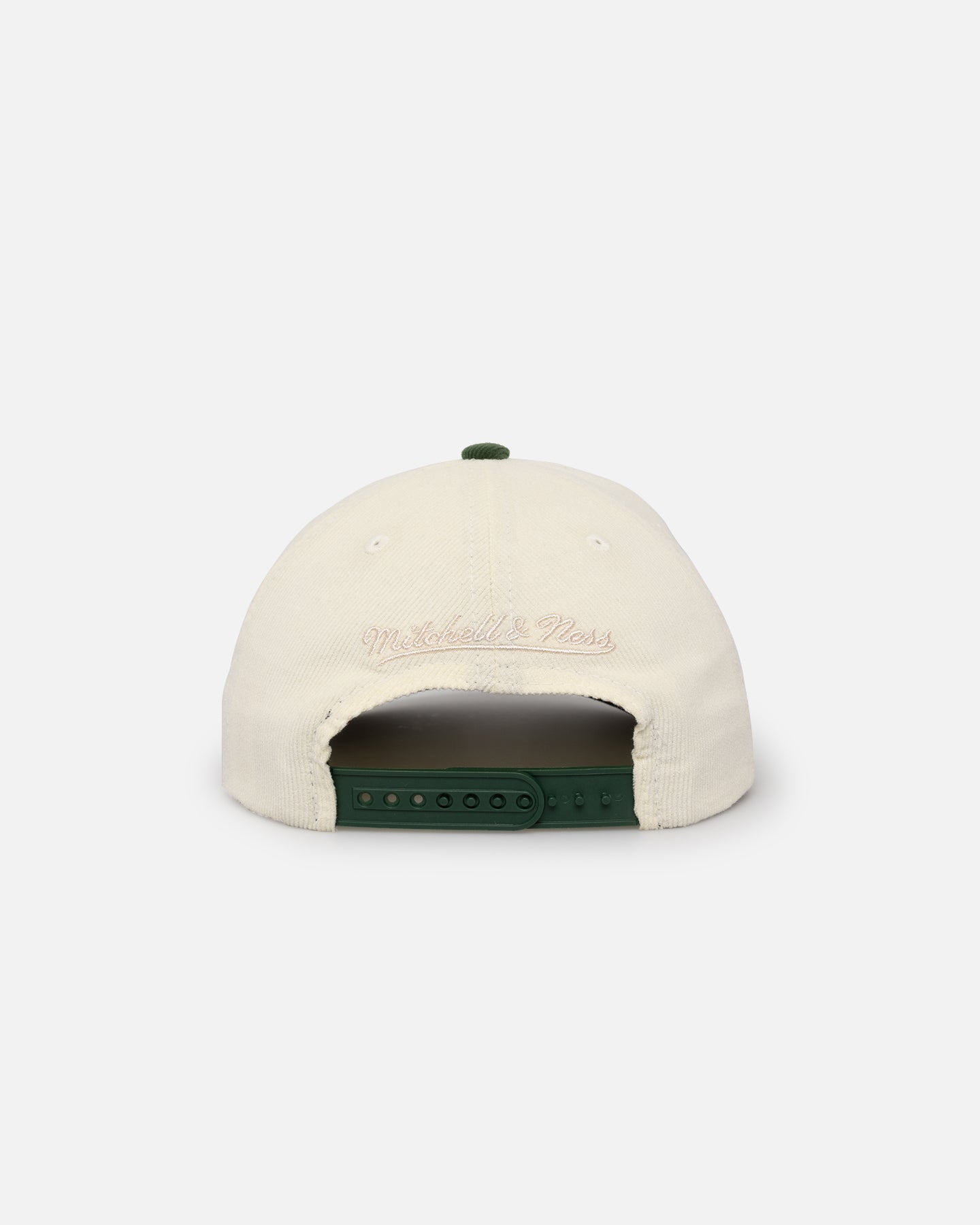 Mitchell & Ness Seattle SuperSonics Go Team Go OG Corduroy Snapback Light Cream/Green