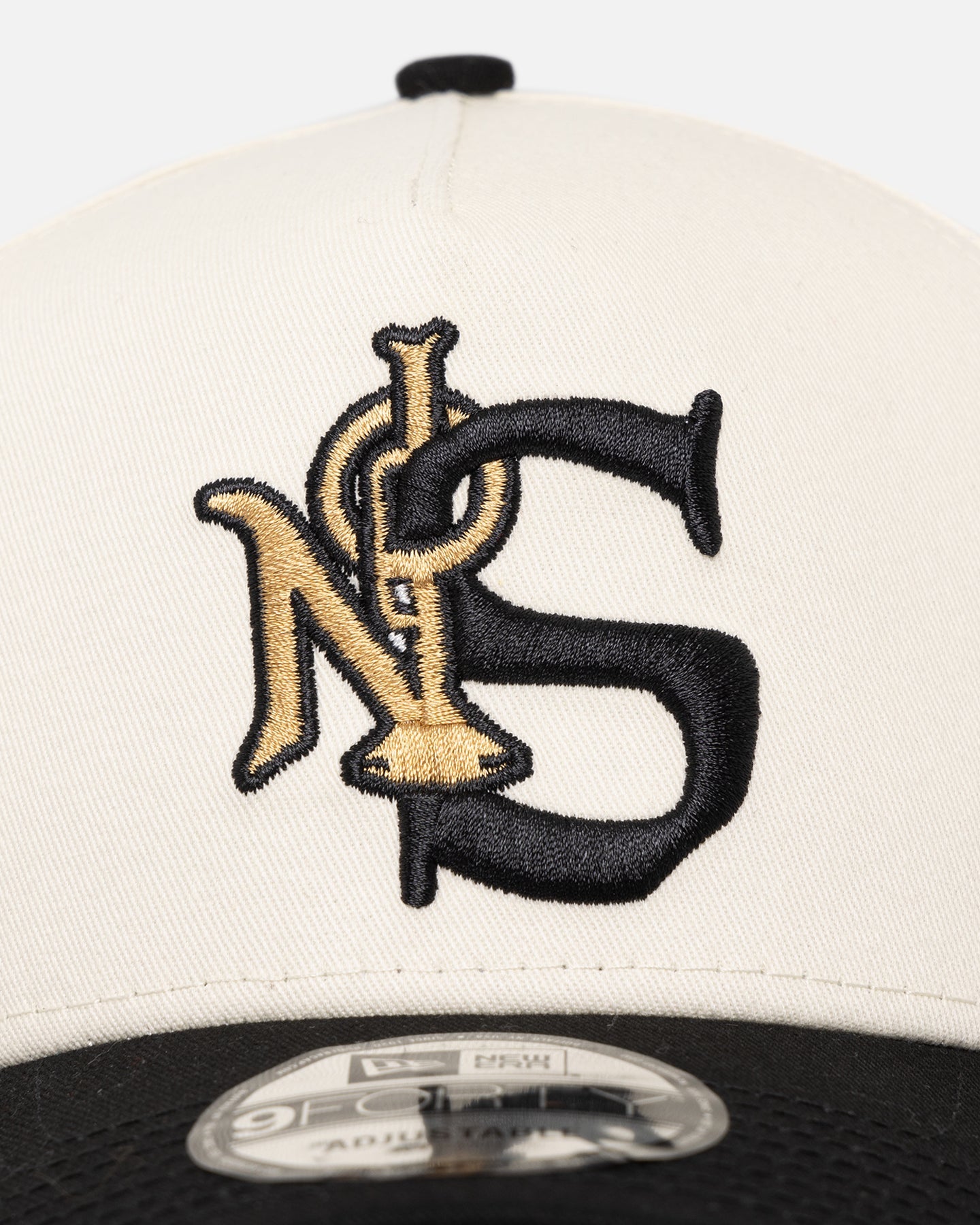 New Era New Orleans Saints 'NFL City Originals' 9FORTY A-Frame Snapback Chrome White/OTC