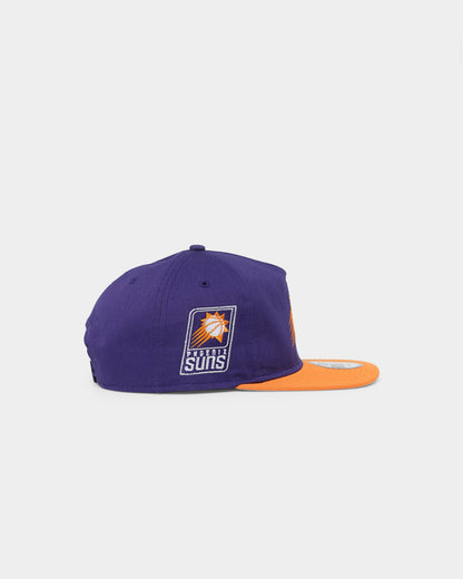 New Era Phoenix Suns "Purple Valley" Old Golfer Snapback Purple/Orange