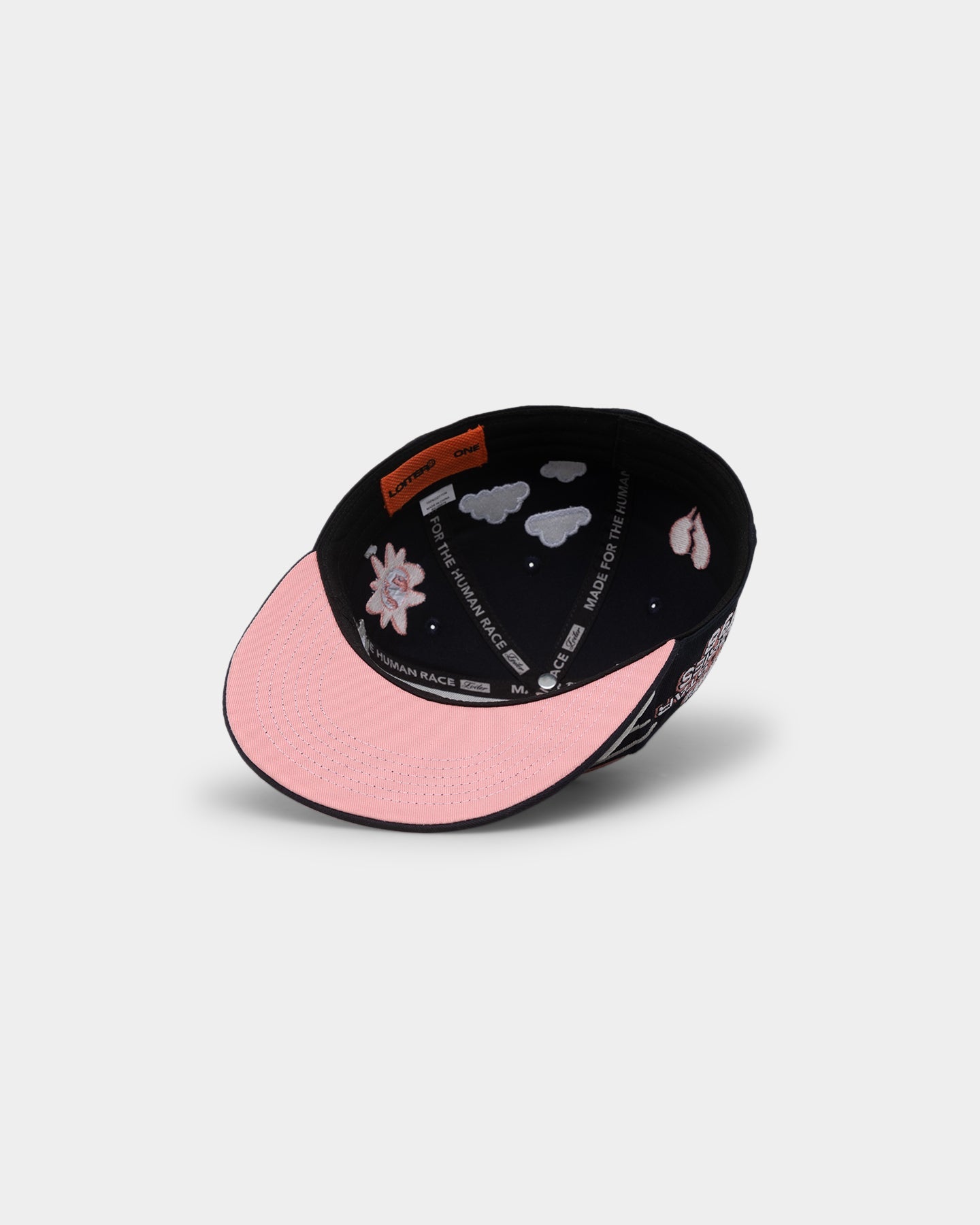 Loiter Flaws Fitted Hat Navy/Pik