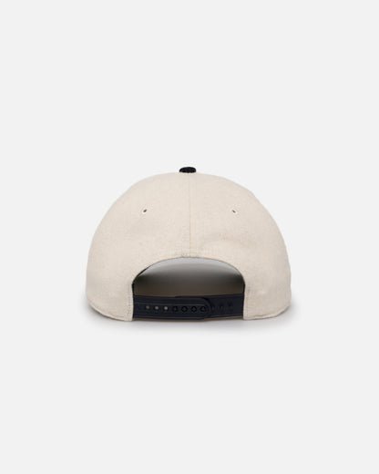 47 Brand San Diego Padres 'Wooly Offside DT' Sure Shot Snapback Natural/Navy