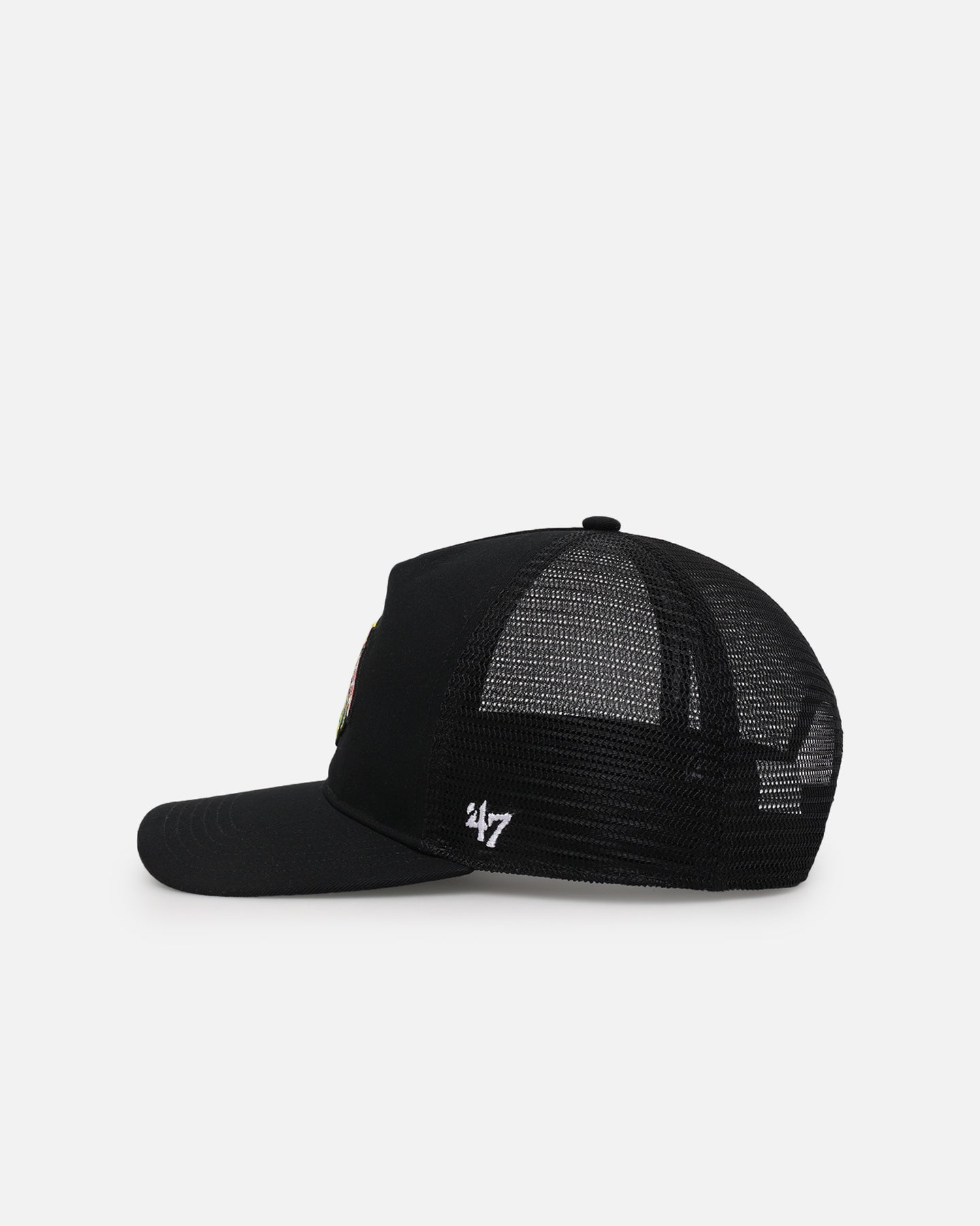 47 Brand Chicago Blackhawk Mesh '47 Hitch Trucker Snapback Black/Team