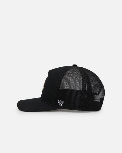 47 Brand Chicago Blackhawk Mesh '47 Hitch Trucker Snapback Black/Team
