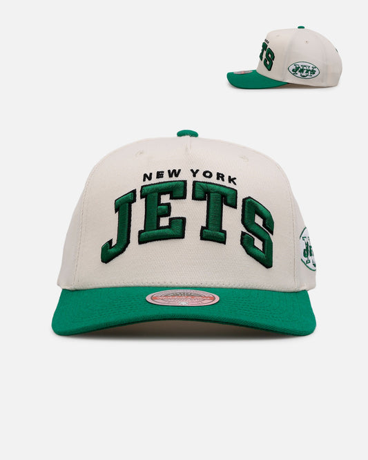 Mitchell & Ness New York Jets 'Vintage NFL' MVP Snapback Natural