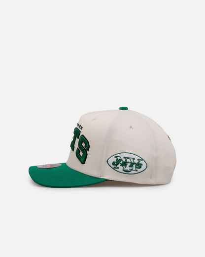 Mitchell & Ness New York Jets 'Vintage NFL' MVP Snapback Natural