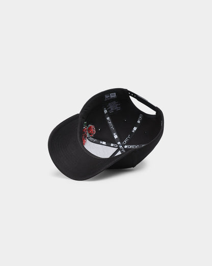 New Era San Diego Padres 'Rose Emblem' 9FORTY A-Frame Snapback Black/Rose