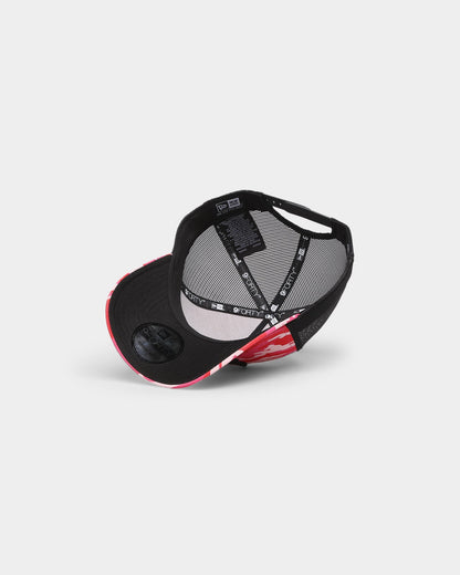 New Era Chicago Bulls 'Pink Camo' 9FORTY  A-Frame Trucker Snapback Pink Camo