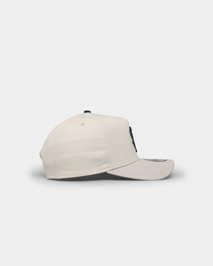 New Era Chicago White Sox 'Chrome White Dark Green' 9FORTY A-Frame Snapback Chrome/Stone/Dark Green