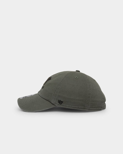 47 Brand Anaheim Ducks '47 Clean Up Strapback Moss
