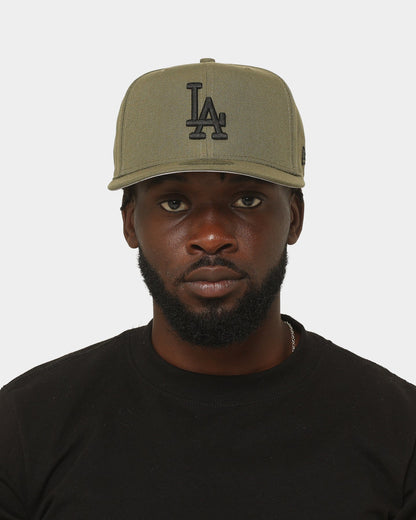 New Era Los Angeles Dodgers 'Olive Black' 9FIFTY Snapback Olive/Black