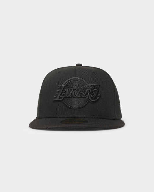 New Era Los Angeles Lakers 'Black On Black' 59FIFTY Fitted Black/Black