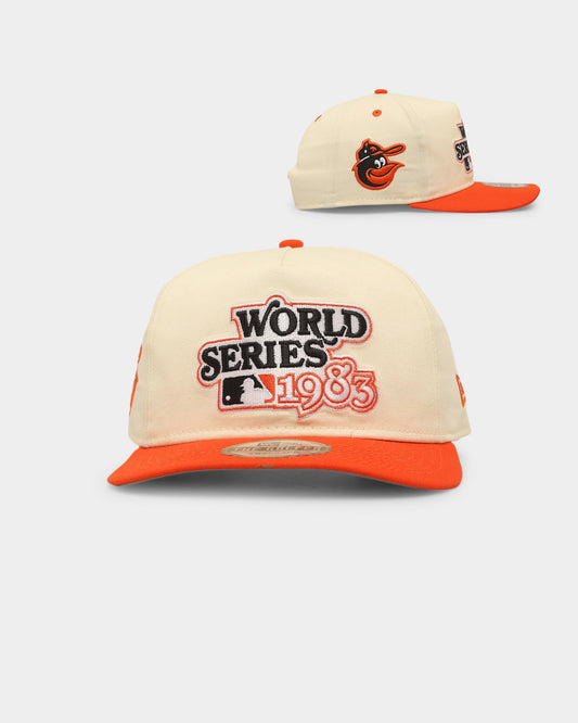 New Era Baltimore Orioles 'World Series 1983' Golfer Snapback Chrome White/Original Team Colours
