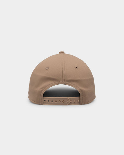 New Era Kids' Chicago Bulls 'Tumbleweed Roses' 9FORTY A-Frame Snapback Camel/Black/Stone