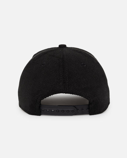 New Era New York Yankees 'Corduroy Roses' Golfer Pre-Curved Snapback Black Corduroy/White