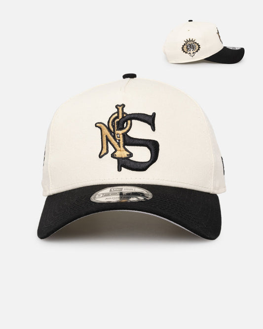 New Era New Orleans Saints 'NFL City Originals' 9FORTY A-Frame Snapback Chrome White/OTC
