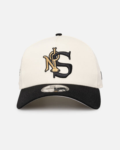 New Era New Orleans Saints 'NFL City Originals' 9FORTY A-Frame Snapback Chrome White/OTC