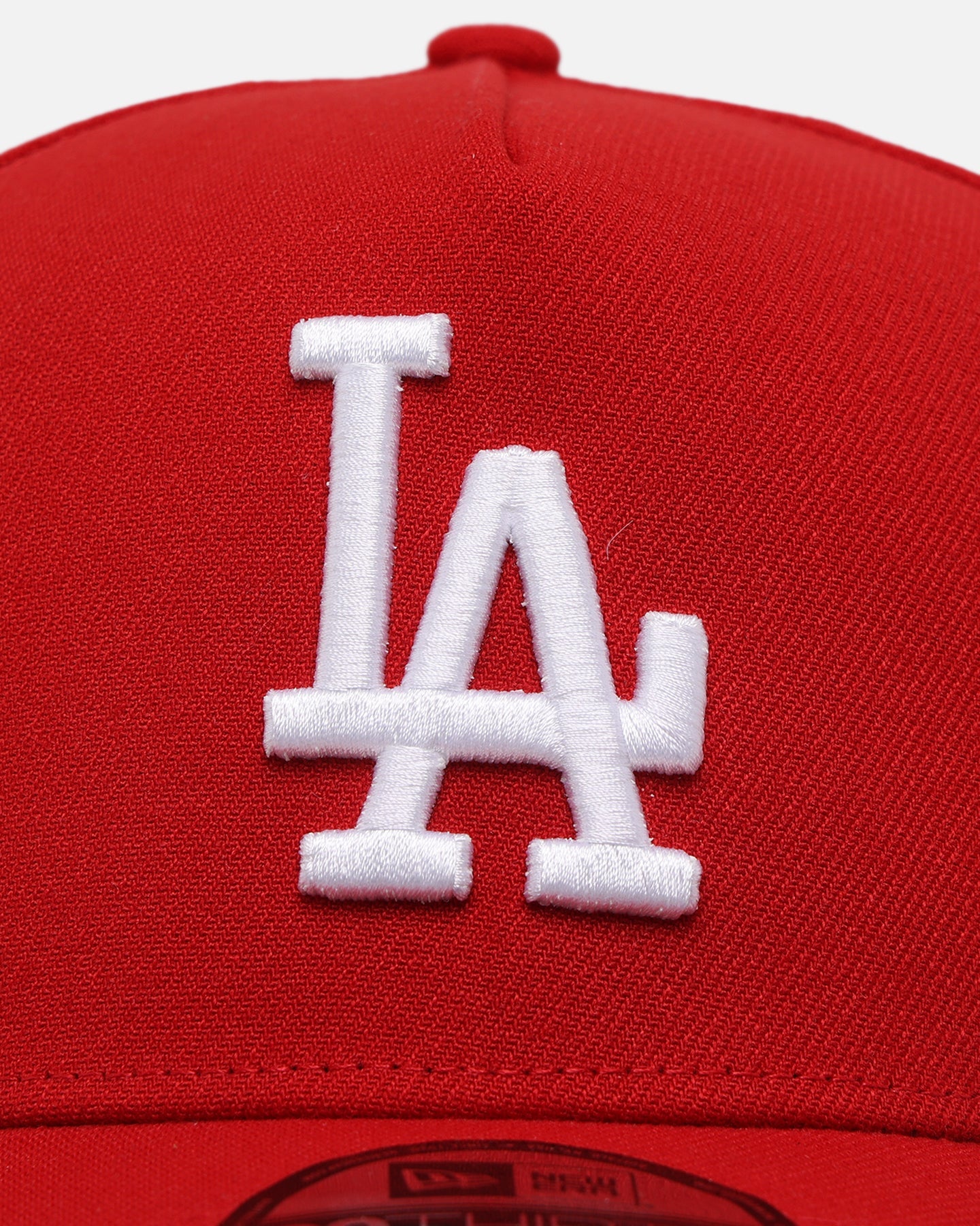 New Era Los Angeles Dodgers "Scarlet White" 39THIRTY A-Frame Stretch Fit Scarlet/White