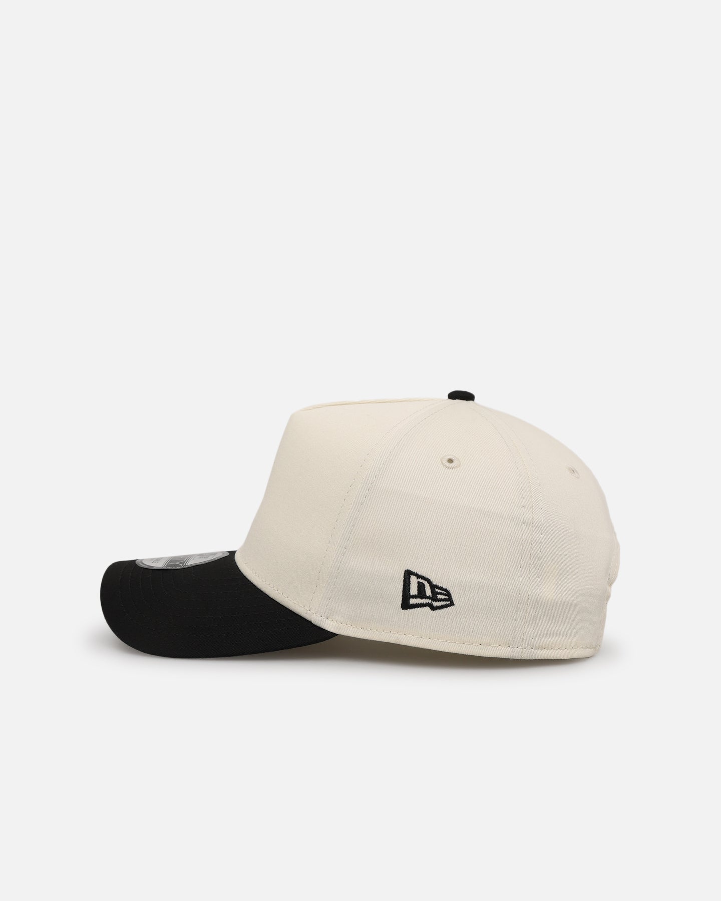 New Era Blank 9FORTY A-Frame Snapback Chrome Black