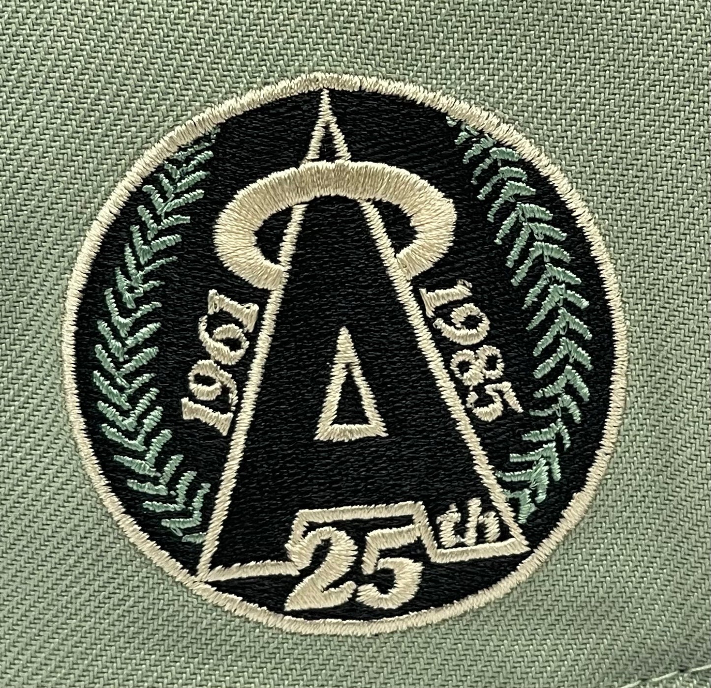 CALIFORNIA ANGELS (EMERALD GREEN) (25TH ANN "1961-1985") NEW ERA 59FIFTY FITTED